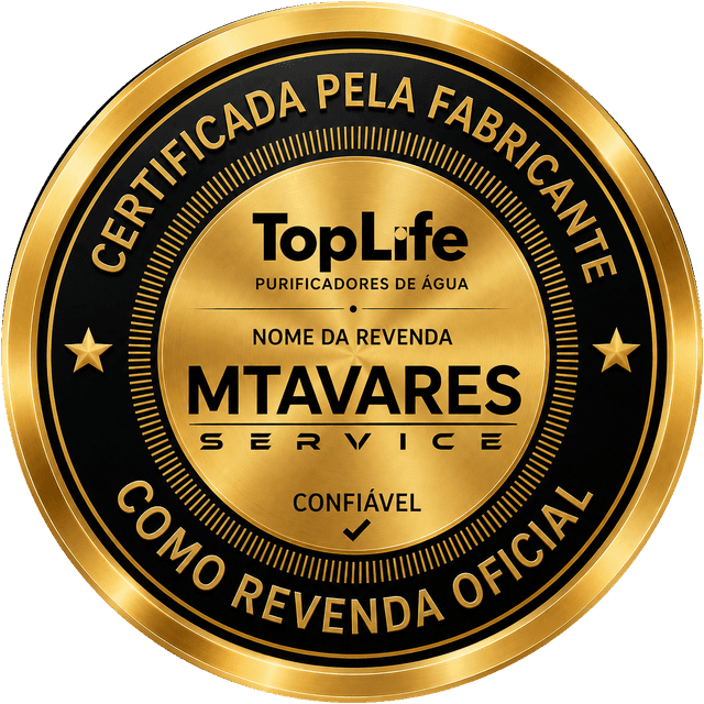 Revenda oficial certificada pela fabricante Top Life — M Tavares Service